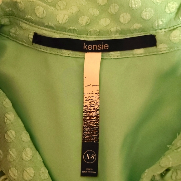 Kensie mint green Retro dress with cap sleeves size small - Picture 5 of 6